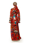 Robe as an expression of feminine elegance